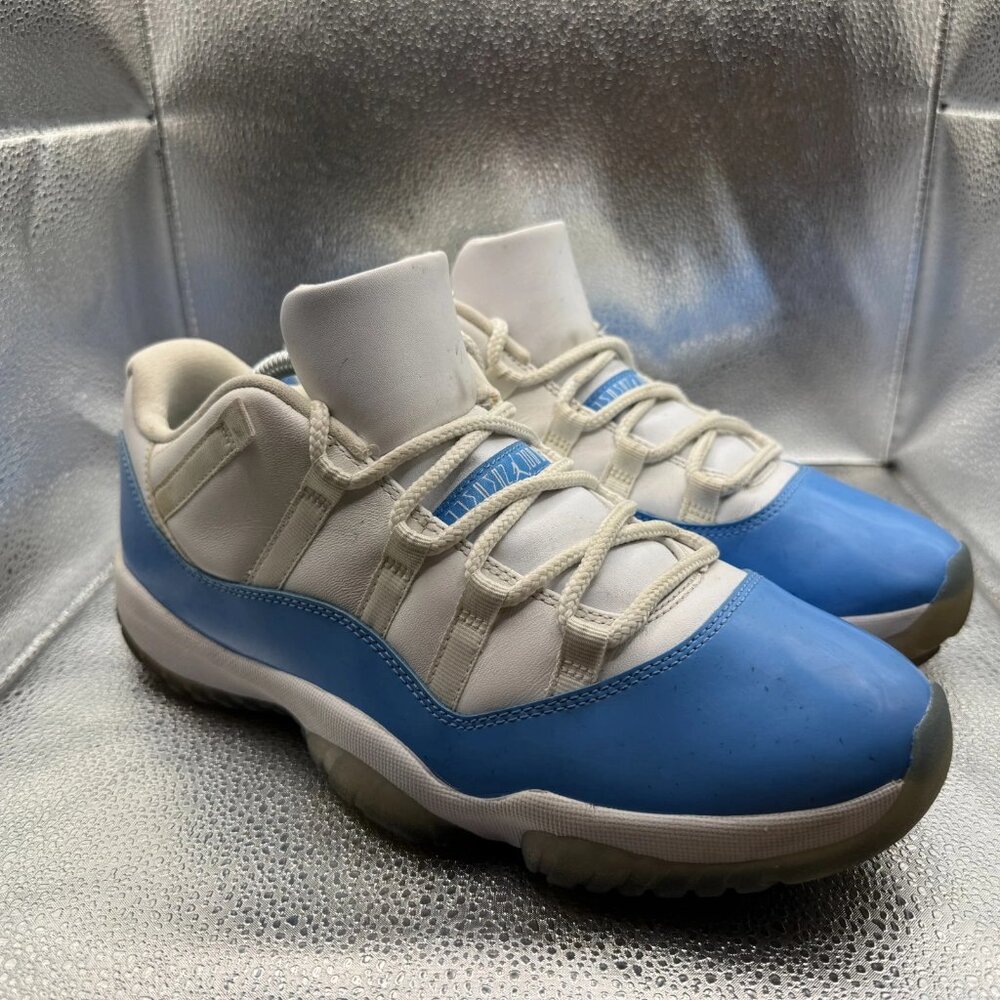 Size 10.5 Air Jordan‎ 11 Retro White University Blue Mens Sneakers 528895-106
